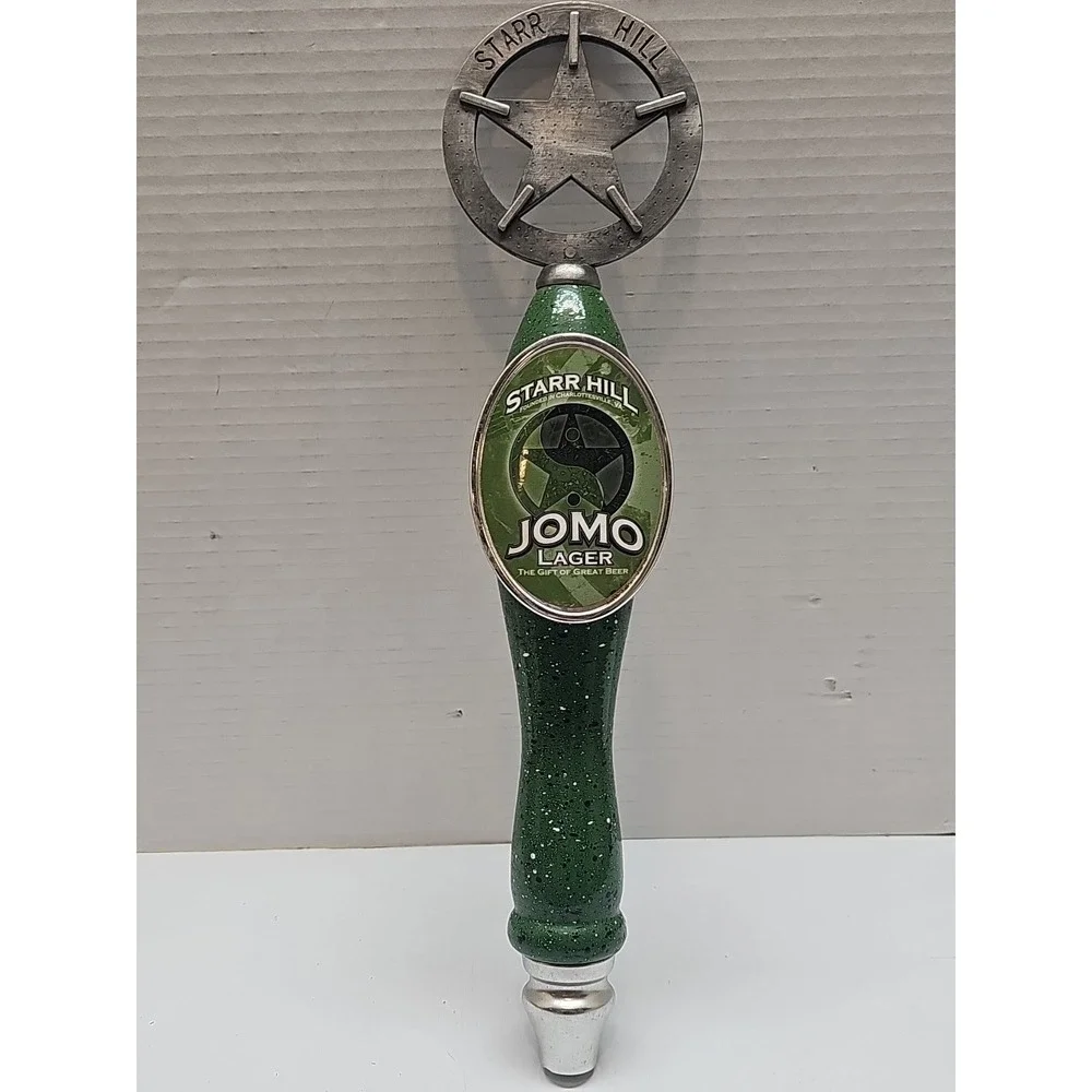 Starr Hill Jomo Lager Beer Bar Tap Handle 14.5